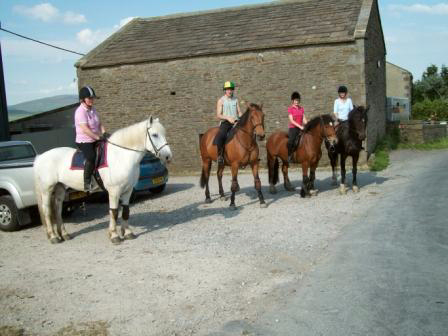 Riding in Skipton 